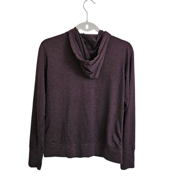 Vuori Halo Performance Hoodie 2.0 Womens Small Purple Full Zip Pocket Stretch - Picture 7 of 10